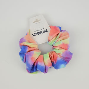 Summer Bold Tie Dye - Multicolor scrunchie