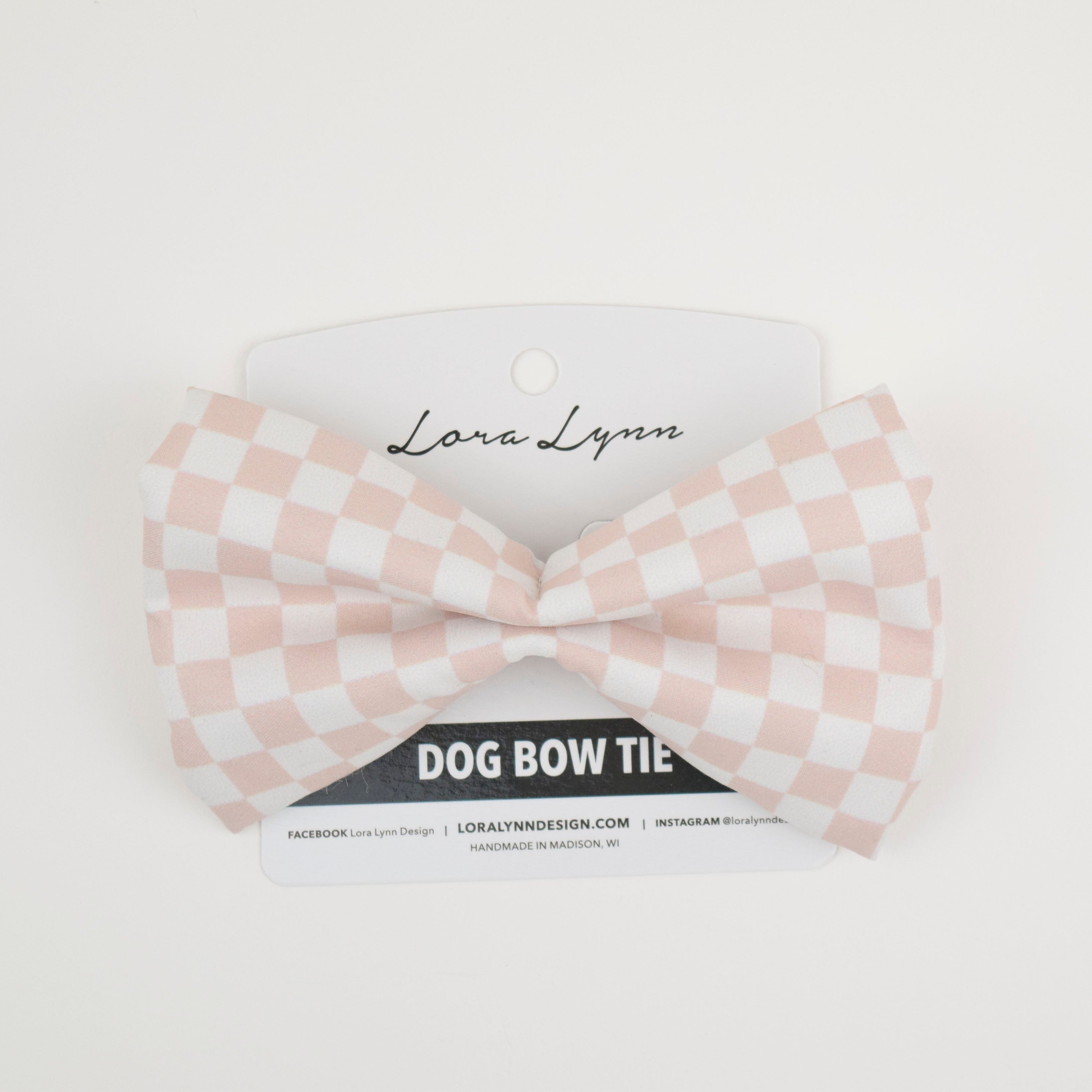 Jungle Fever Latte - Latte Check dog bow tie