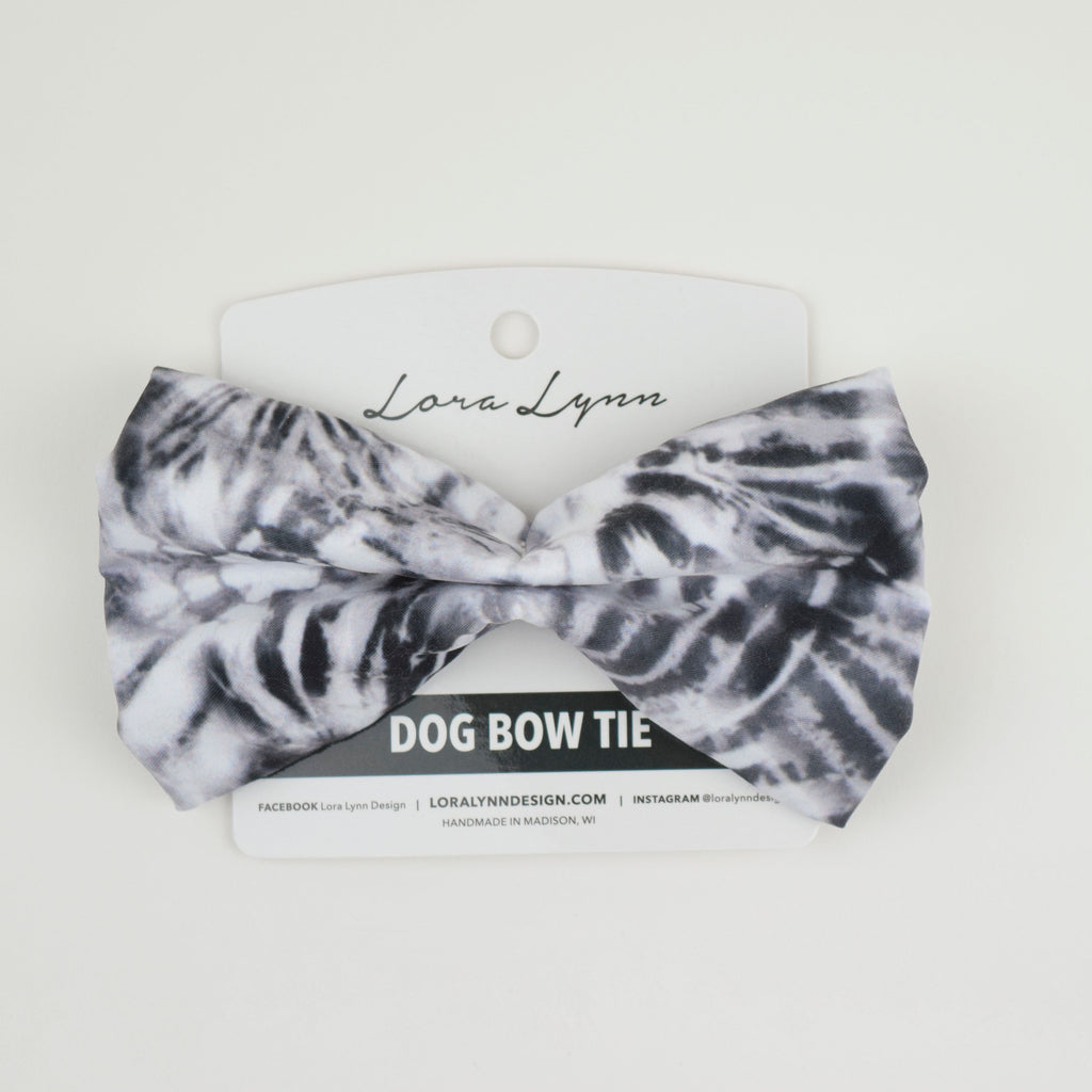 Groovy Funk Tie Dye - Tie Dye dog bow tie