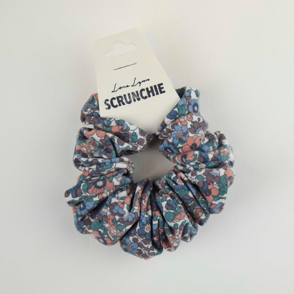 Vintage Floral scrunchie