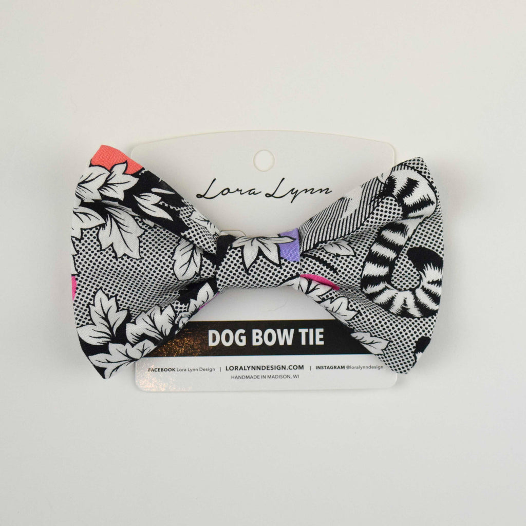 LEMUR dog bow tie