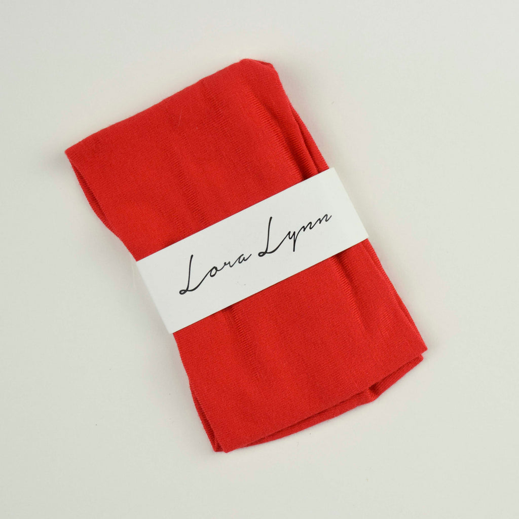 Bright Red Wide Headband