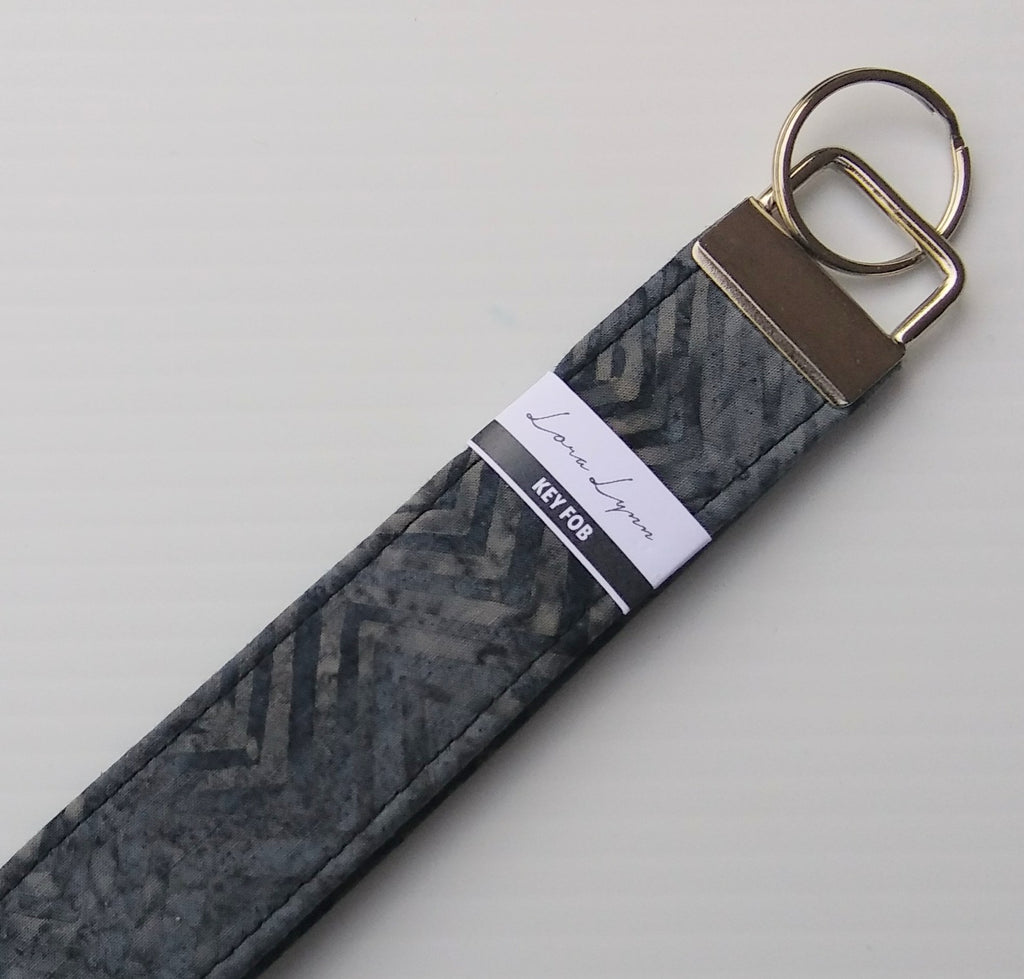 TIRE TREADS GRAYS 41 Key Fob Wristlet