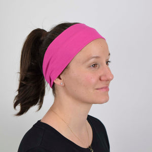 Deep Pink Wide Headband