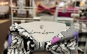 LEMUR dog bow tie