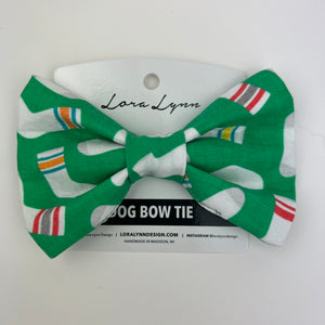 SOCKS dog bow tie