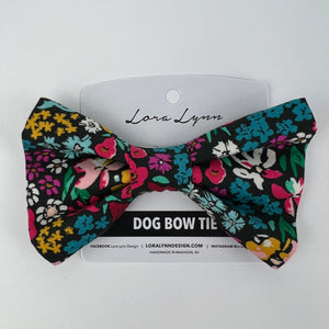 BLACK GARDEN dog bow tie
